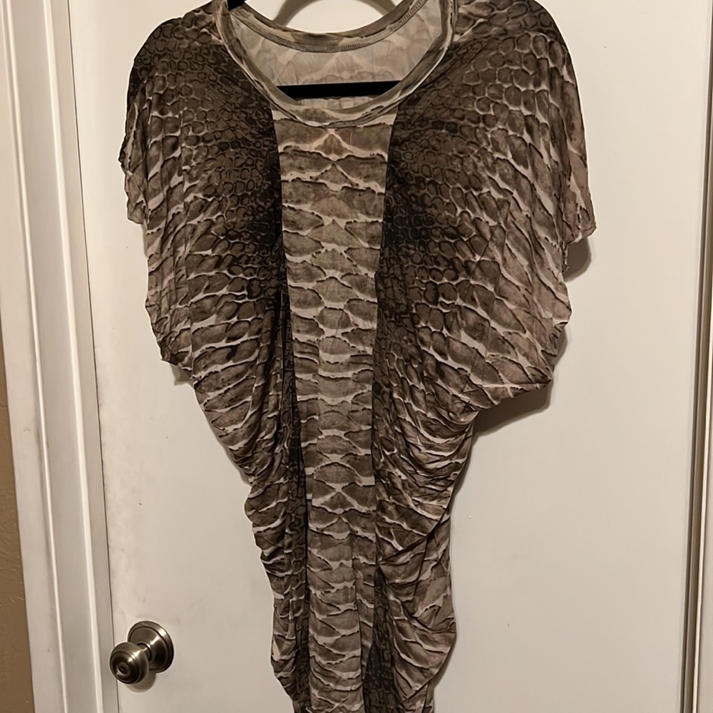 Torn by Ronny kobo snake print blouse - Picture 2 of 6
